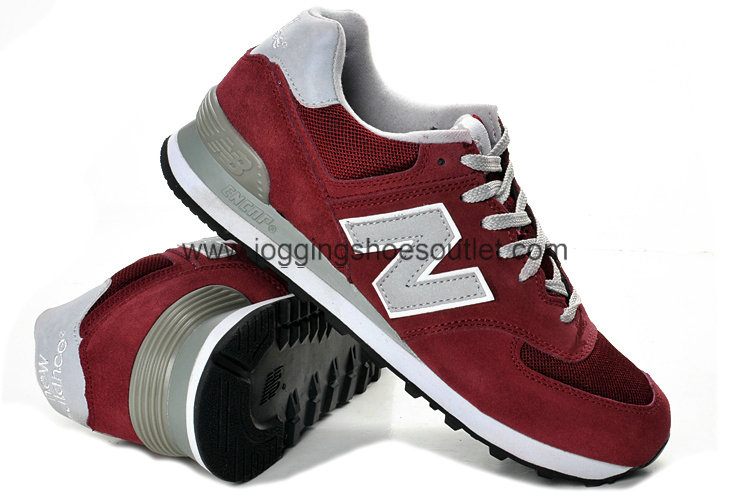 new balance gris granate